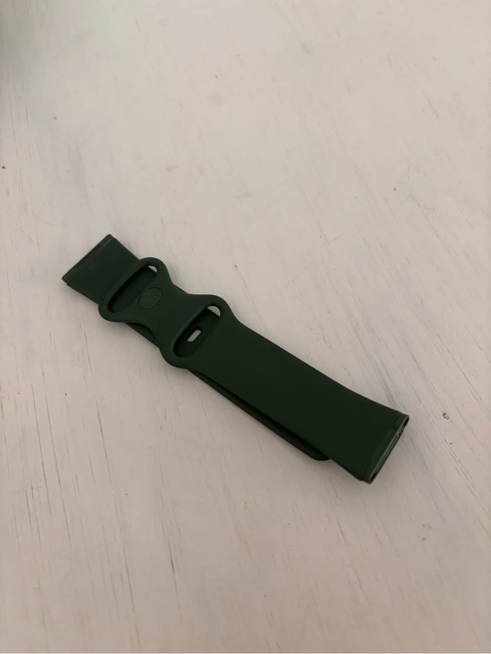 2/$10 Fitbit Dark Green Silicone Watch Band for Versa 4